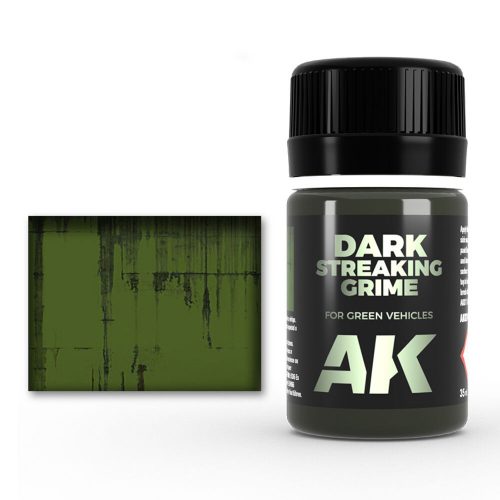 AK Interactive STREAKING GRIME FOR DARK VEHICLES (AK024)