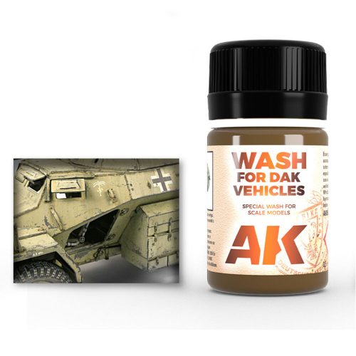 AK Interactive WASH FOR AFRIKA KORPS VEHICLES (AK066)