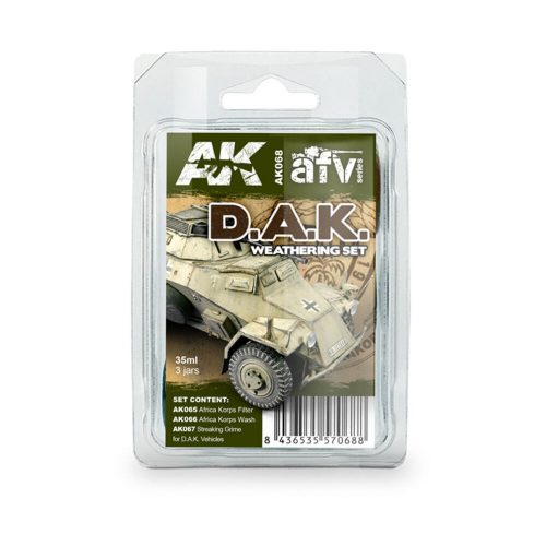 AK Interactive AFRIKA KORPS WEATHERING SET (AK068)