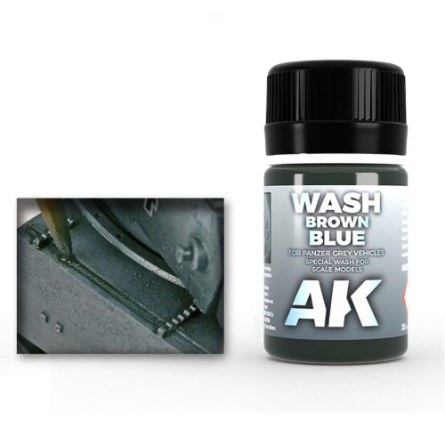 AK Interactive WASH FOR PANZER GREY VEHICLES (AK070)