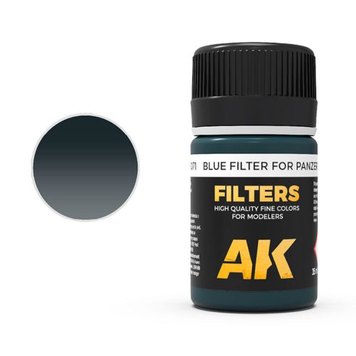 AK Interactive FILTER FOR PANZER GREY VEHICLES (AK071)