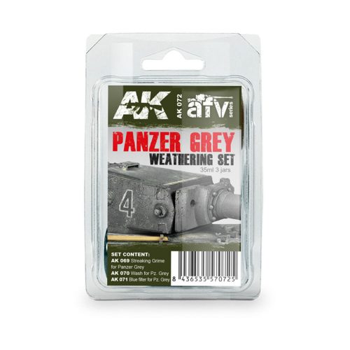 AK Interactive EARLY PANZERS WEATHERING SET (AK072)