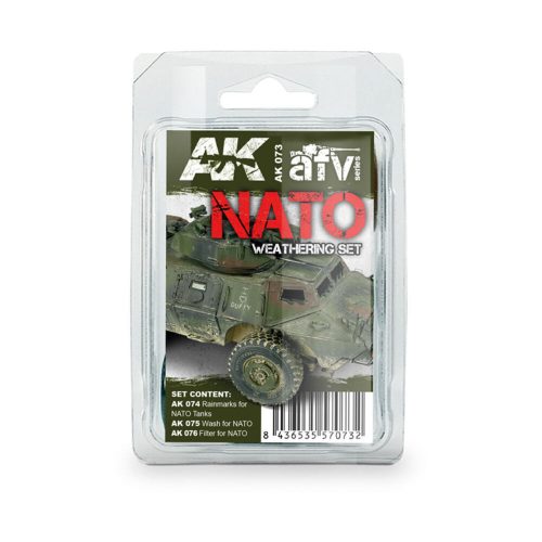 AK Interactive NATO WEATHERING SET (AK073)