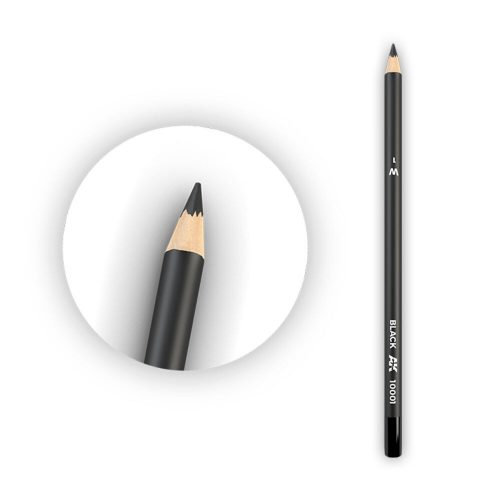 AK Interactive Watercolor Pencil Black (AK10001-5)