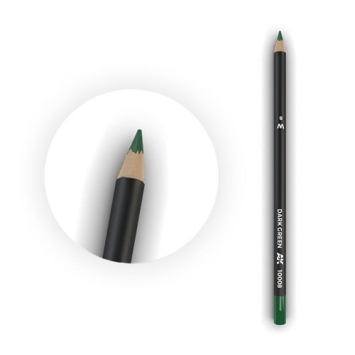 AK Interactive Watercolor Pencil Dark Green (AK10008-5)