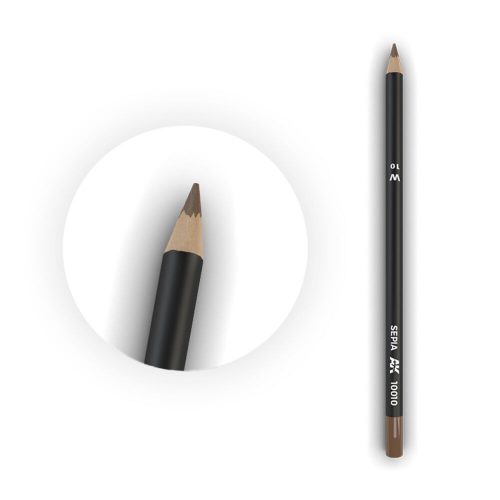 AK Interactive Watercolor Pencil Sepia (AK10010-5)