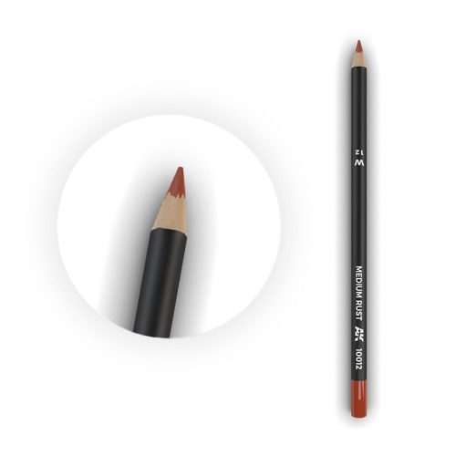 AK Interactive Watercolor Pencil Medium Rust (AK10012-5)