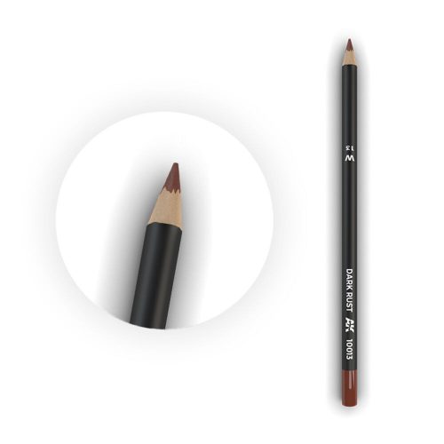 AK Interactive Watercolor Pencil Dark Rust (AK10013-5)