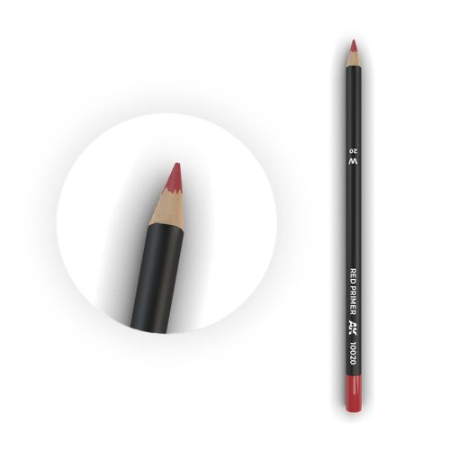 AK Interactive Watercolor Pencil Red Primer (AK10020-5)