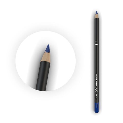 AK Interactive Watercolor Pencil Dark Blue (AK10022-5)