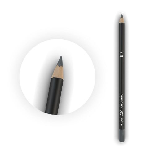 AK Interactive Watercolor Pencil Dark Grey (AK10024-5)