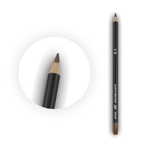 AK Interactive Watercolor Pencil Earth Brown (AK10028-5)