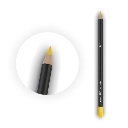 AK Interactive Watercolor Pencil Yellow (AK10032-5)