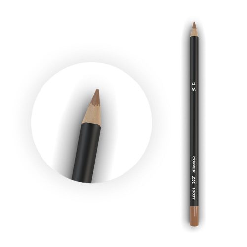 AK Interactive Watercolor Pencil Copper (AK10037-5)