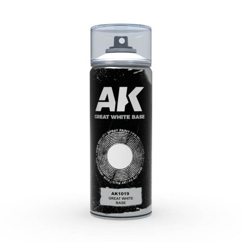 AK Interactive Great White Base Spray 150ml (AK1019)