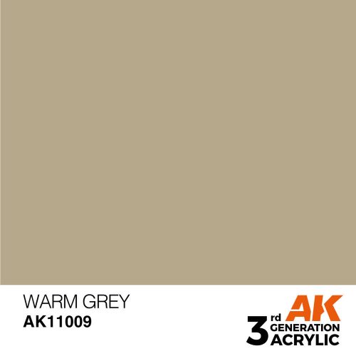 AK Interactive Warm Grey Acrylic Paint 17ml (AK11009)