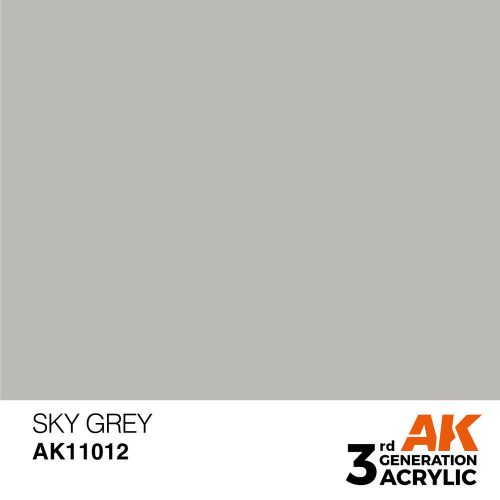 AK Interactive Sky Grey Acrylic Paint 17ml (AK11012)