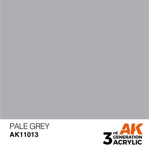 AK Interactive Pale Grey Acrylic Paint 17ml (AK11013)