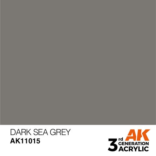 AK Interactive Dark Sea Grey Acrylic Paint 17ml (AK11015)