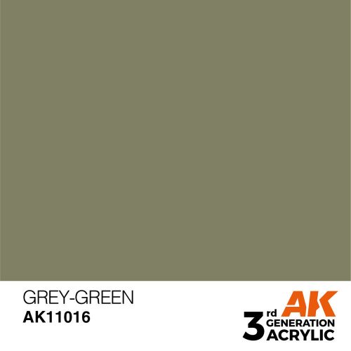 AK Interactive Grey-Green Acrylic Paint 17ml (AK11016)