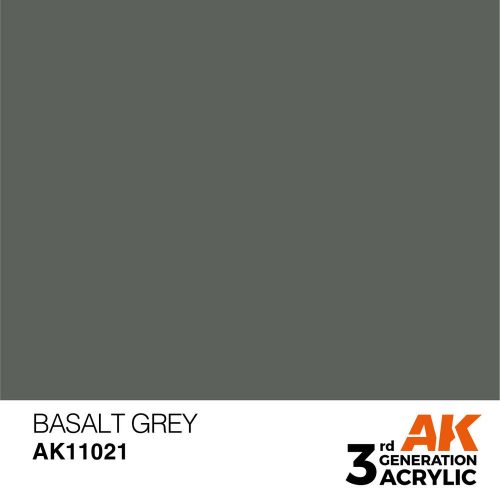 AK Interactive Basalt Grey Acrylic Paint 17ml (AK11021)