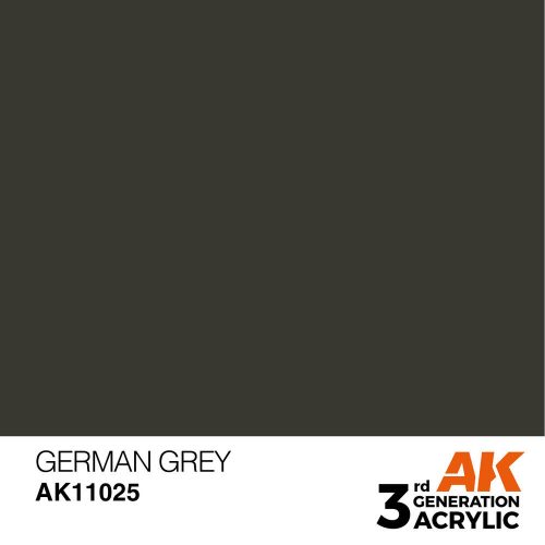 AK Interactive German Grey Acrylic Paint 17ml (AK11025)