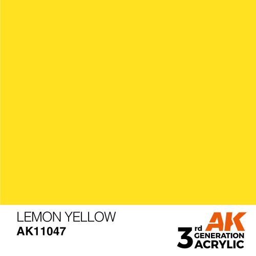 AK Interactive Lemon Yellow Acrylic Paint 17ml (AK11047)