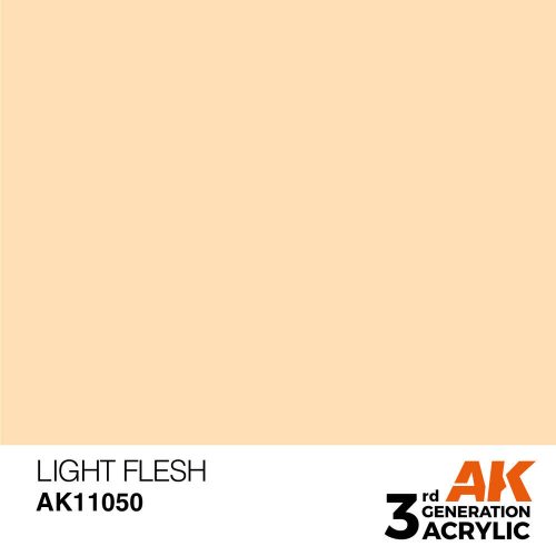 AK Interactive Light Flesh Acrylic Paint 17ml (AK11050)