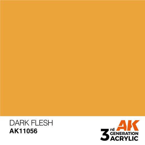 AK Interactive Dark Flesh Acrylic Paint 17ml (AK11056)