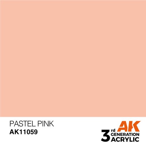 AK Interactive Pastel Pink Acrylic Paint 17ml (AK11059)