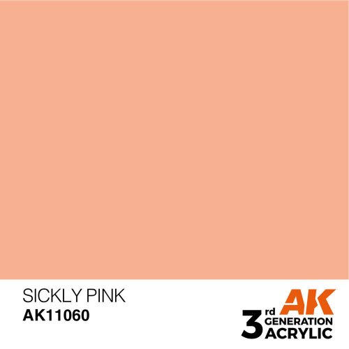 AK Interactive Sickly Pink Acrylic Paint 17ml (AK11060)