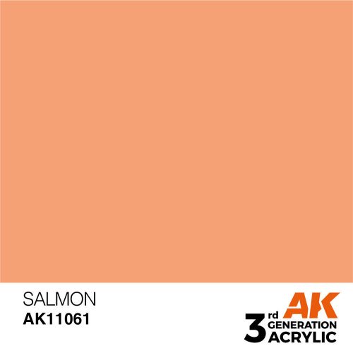 AK Interactive Salmon Acrylic Paint 17ml (AK11061)