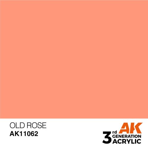 AK Interactive Old Rose Acrylic Paint 17ml (AK11062)