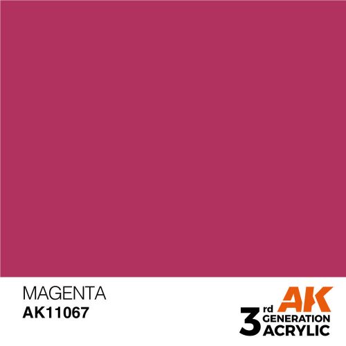 AK Interactive Magenta Acrylic Paint 17ml (AK11067)