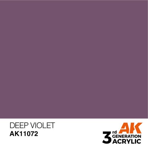 AK Interactive Deep Violet Acrylic Paint 17ml (AK11072)