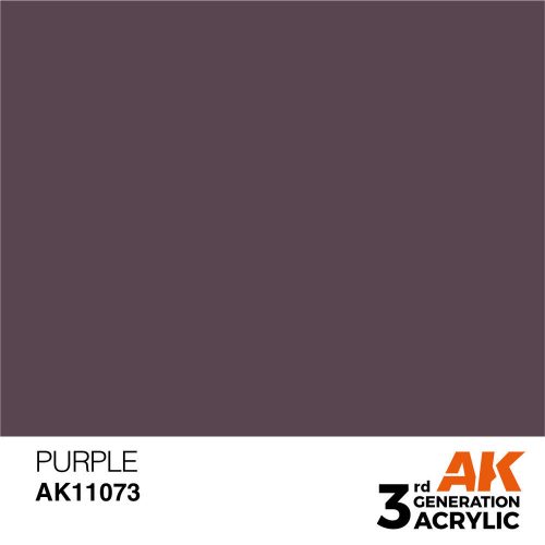 AK Interactive Purple Acrylic Paint 17ml (AK11073)