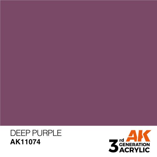 AK Interactive Deep Purple Acrylic Paint 17ml (AK11074)