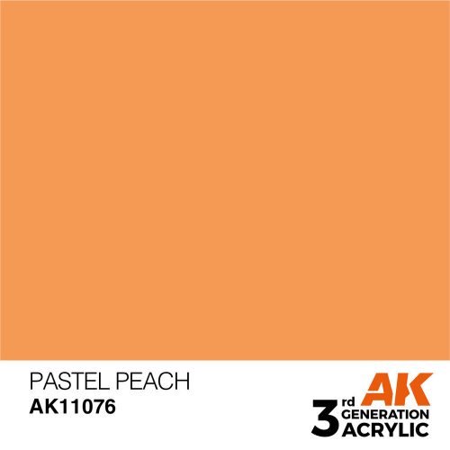 AK Interactive Pastel Peach Acrylic Paint 17ml (AK11076)