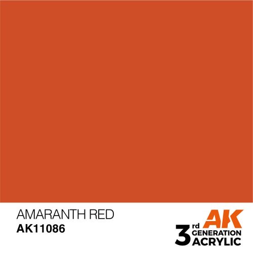 AK Interactive Amaranth Red Acrylic Paint 17ml (AK11086)