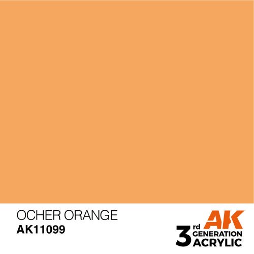 AK Interactive Ocher Orange Acrylic Paint 17ml (AK11099)