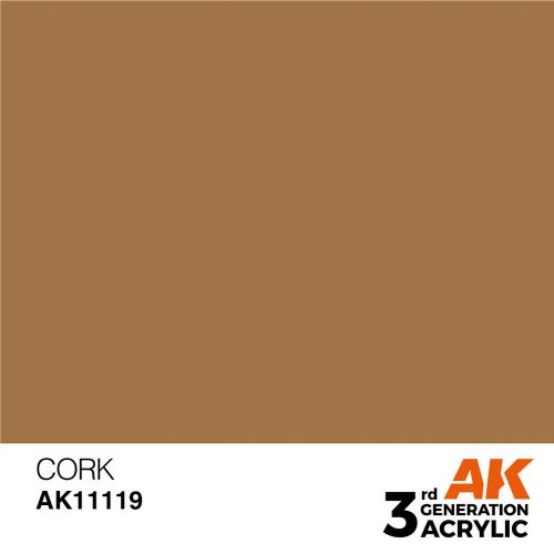 AK Interactive Cork Acrylic Paint 17ml (AK11119)