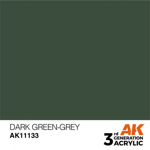 AK Interactive Dark Green-Grey Acrylic Paint 17ml (AK11133)