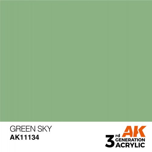 AK Interactive Green Sky Acrylic Paint 17ml (AK11134)