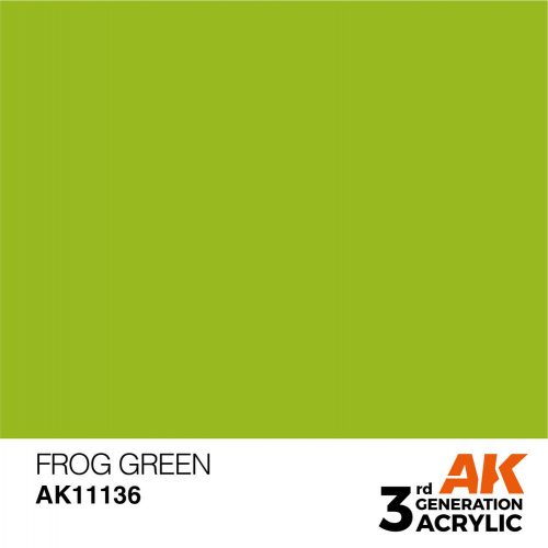 AK Interactive Frog Green Acrylic Paint 17ml (AK11136)