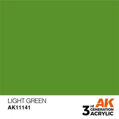 AK Interactive Light Green Acrylic Paint 17ml (AK11141)