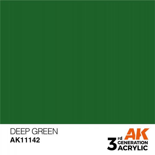 AK Interactive Deep Green Acrylic Paint 17ml (AK11142)