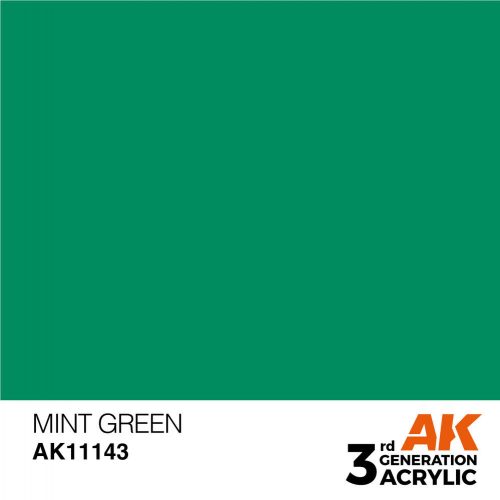 AK Interactive Mint Green Acrylic Paint 17ml (AK11143)