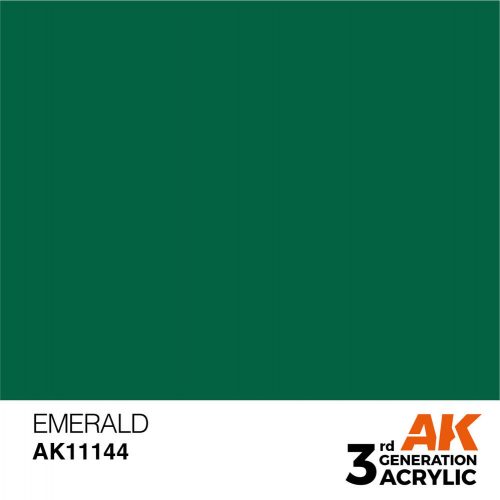 AK Interactive Emerald Acrylic Paint 17ml (AK11144)