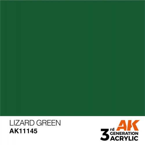 AK Interactive Lizard Green Acrylic Paint 17ml (AK11145)