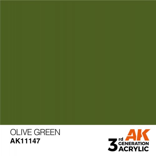 AK Interactive Olive Green Acrylic Paint 17ml (AK11147)